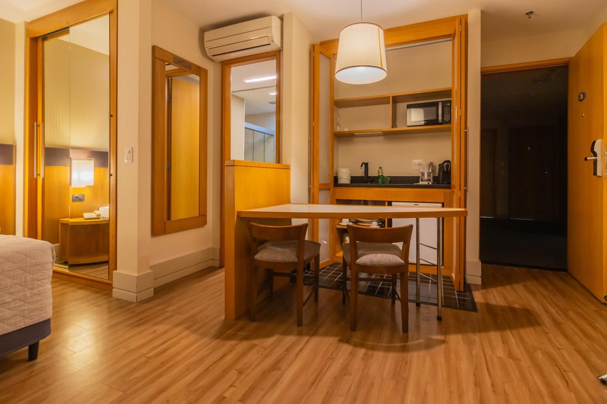 Flat Particular Dentro Do Hotel Executive Transamerica Faria Lima! Sao Paulo Dış mekan fotoğraf