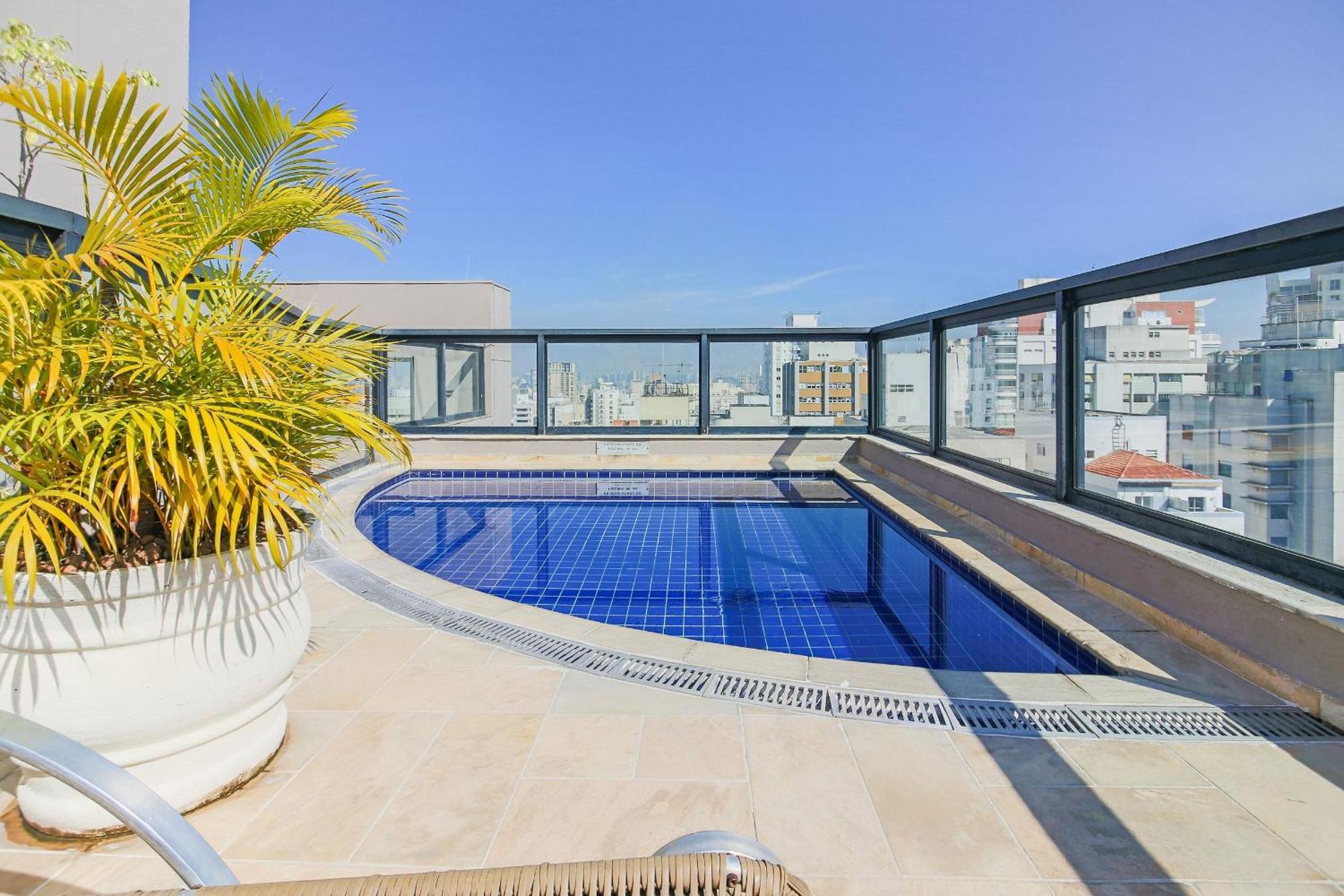 Flat Particular Dentro Do Hotel Executive Transamerica Faria Lima! Sao Paulo Dış mekan fotoğraf