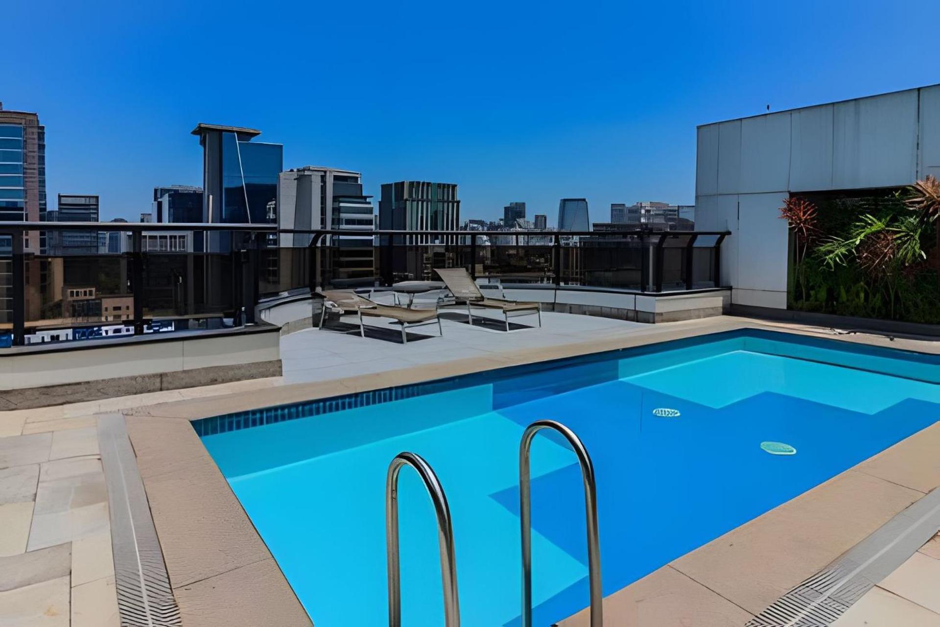 Flat Particular Dentro Do Hotel Executive Transamerica Faria Lima! Sao Paulo Dış mekan fotoğraf
